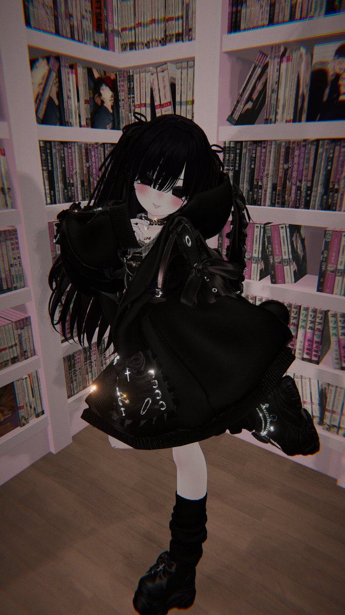 wo_swag's tweet photo. 𝘔𝘶𝘤𝘩𝘢𝘴 𝘨𝘳𝘢𝘤𝘪𝘢𝘴 𝘱𝘰𝘳 𝘦𝘴𝘵𝘢 𝘤𝘰𝘮𝘪𝘴𝘪𝘰𝘯! 𝘮𝘦 𝘦𝘯𝘤𝘢𝘯𝘵𝘰 ! 𝘢𝘮𝘰 𝘦𝘭 𝘦𝘴𝘵𝘪𝘭𝘰 𝘫𝘪𝘳𝘢𝘪 𝘬𝘦𝘪! 𝘱𝘢𝘳𝘢 𝘦𝘴𝘵𝘦 ��𝘷𝘢𝘵𝘢𝘳 𝘦𝘭𝘦𝘫𝘪 3 𝘰𝘶𝘵𝘧𝘪𝘵𝘴 𝘤𝘰𝘯 𝘦𝘮𝘰𝘵𝘦𝘴<3 @samosielvrchat 🖤#vrchat #manuka #jiraikei https://t.co/fUtL57jcRu