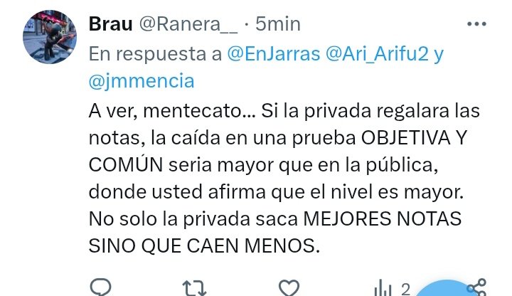 EnJarras's tweet photo. No sólo son incapaces de no emplear el insulto como principal arma dialéctica sino que se empeñan, especialmente, en emplear el hombre de paja: poner en tu boca lo que no has dicho, argumentar sobre otro tema, les facilita bastante tener razón 😅.
Y el insulto que no falte. https://t.co/MBIXNkwYjB