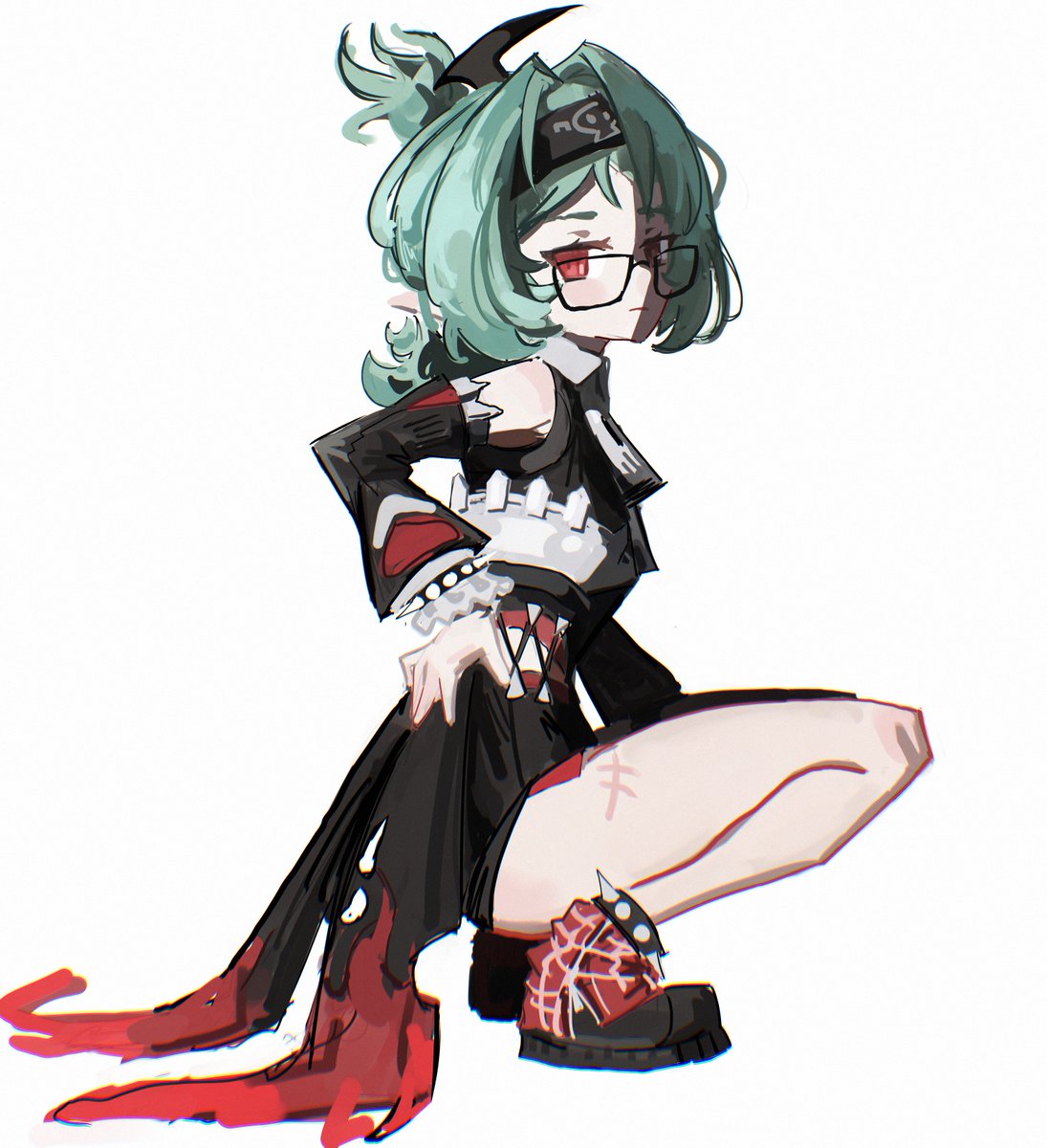 mikkeyrr_art's tweet photo. roxy zenless, cant wait til she comes out https://t.co/htpdAIg6Xh