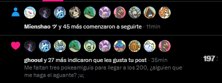 Pierrette_zip's tweet photo. MAN-
gracias gente, a todos los que me siguieron desde hace un par de días hasta ahora, en cuanto a X le de la gana activarme los follows termino de dar followback a los que me faltan, los quiero mucho ;u; https://t.co/4XUzR30Y7r