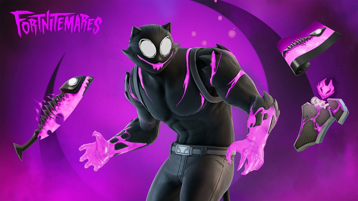 epicfortnitefa1's tweet photo. A bug has recently been patched wherein owners of the Phantom Meowscles skin would occasionally be granted Bouncy Eggs in Battle Royale matches. 

It is unknown how or why this bug occurred and investigation is still undergoing. https://t.co/xYQaqJRbbq