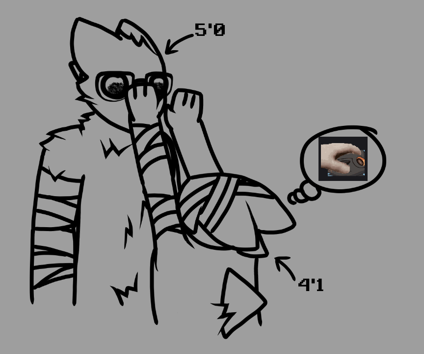 streetcleanerss's tweet photo. quick sketch of doc (SirDoomWolf) &amp; spike

more sleet+lead art later today or tomorrow probably https://t.co/enPInasb45