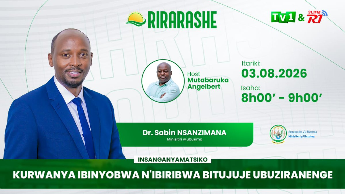 AngelMutabaruka's tweet photo. Ntucikwe kuri uyu wa mbere muri #Rirarashe https://t.co/1H6y9BaaZ4