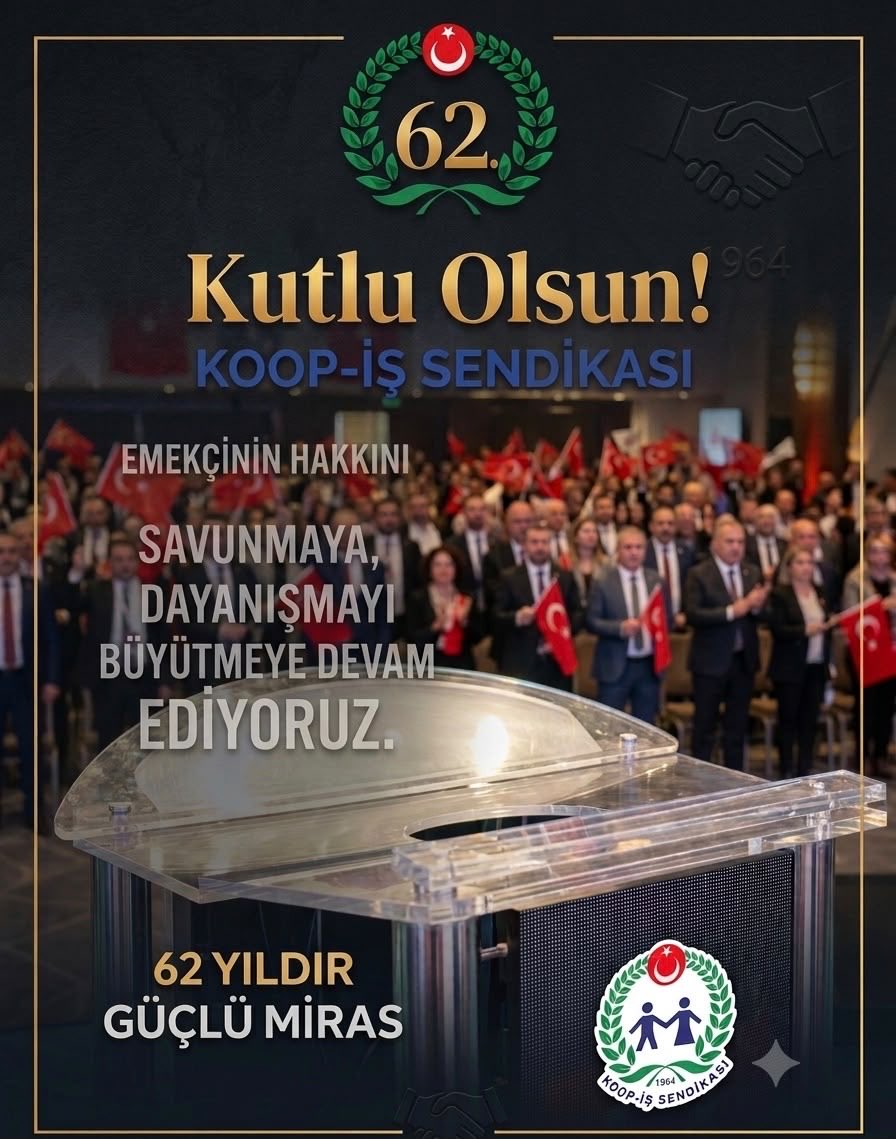 mstfaErdogan38's tweet photo. Bugün 62. yaşını kutlayan KOOP-İŞ’in daha nice yıllarda emekçilerin yanında olması dileğiyle. İyi ki varsın KOOP-İŞ! 🇹🇷
    #KOOPİŞ62Yaşında
@alemdareyup
@KOOPISSENDIKASI 
@turkiskonf https://t.co/cORNETNxaR