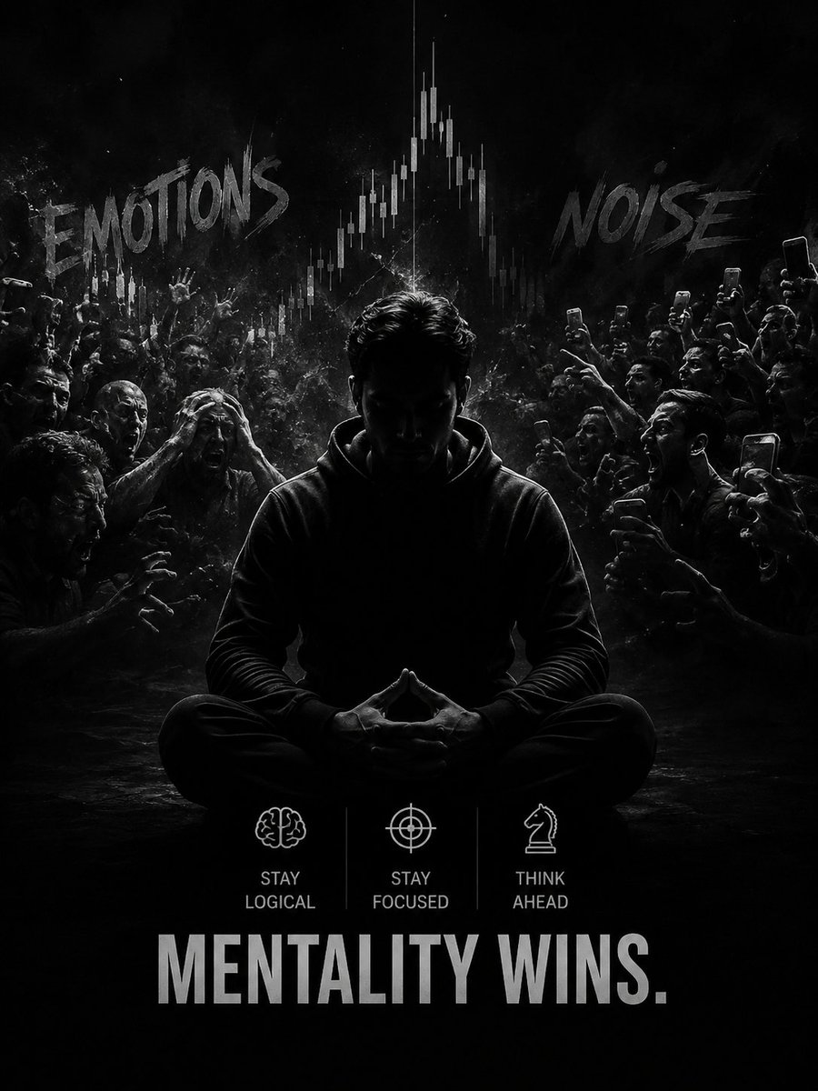 som1_nft's tweet photo. @mentalityonhood When everyone is emotional...

Stay logical.

When everyone is loud...

Stay focused.

Mentality wins. https://t.co/hCZbcYHp4T