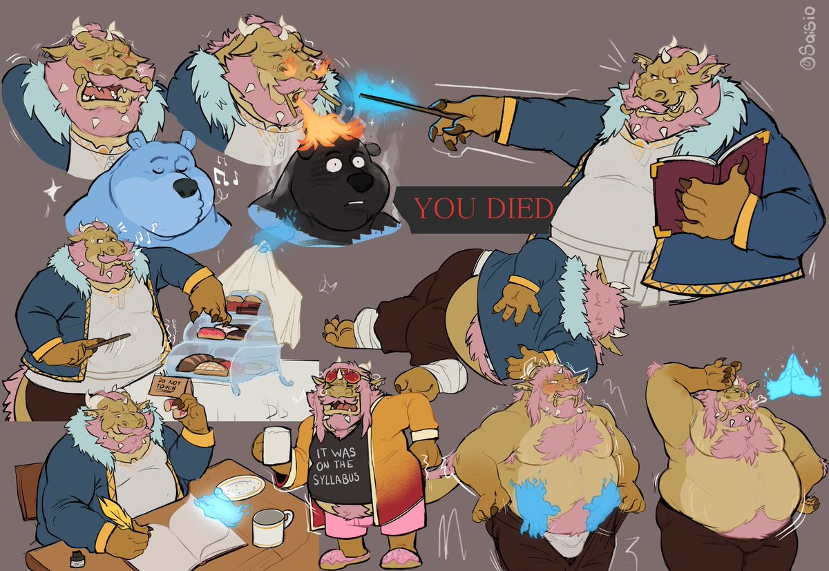 SaidTheSaisio's tweet photo. A sketch page cmm for nayn 

It’s one of the biggest sketch’s page that i done 

12 hours of work to draw this chubby dragon 😝 https://t.co/zYZMQyqxJP