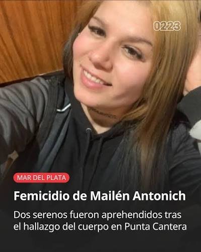 DanielLean13894's tweet photo. HORROR EN MAR DEL PLATA: FUE A UNA FALSA ENTREVISTA LABORAL Y LA MATARON SE TRATA DE JUANA MAILEN ANTONICH Y TENIA 25 AÑOS Y FUÉ HALLADA SIN VIDA EN LA PLAYA. https://t.co/Ktrfgf6dHL