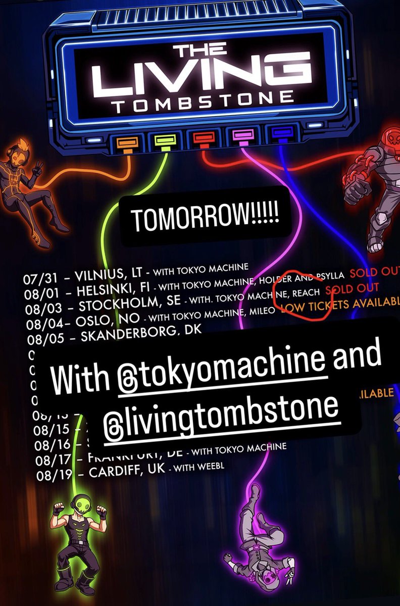 cocoaposie676's tweet photo. PEAK TOMORROW!!! @LivingTombstone @TOKYOMACHINE https://t.co/d4yAxHkAKr