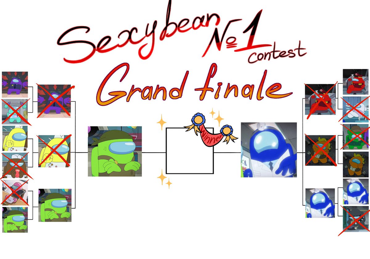 Kvasutka's tweet photo. Oh damn, I just realized that the template was a little wrong. Anyway, congratulations to Blime on making it TO THE FINALS!!!!!!
#amongus https://t.co/l53kEZJDEI