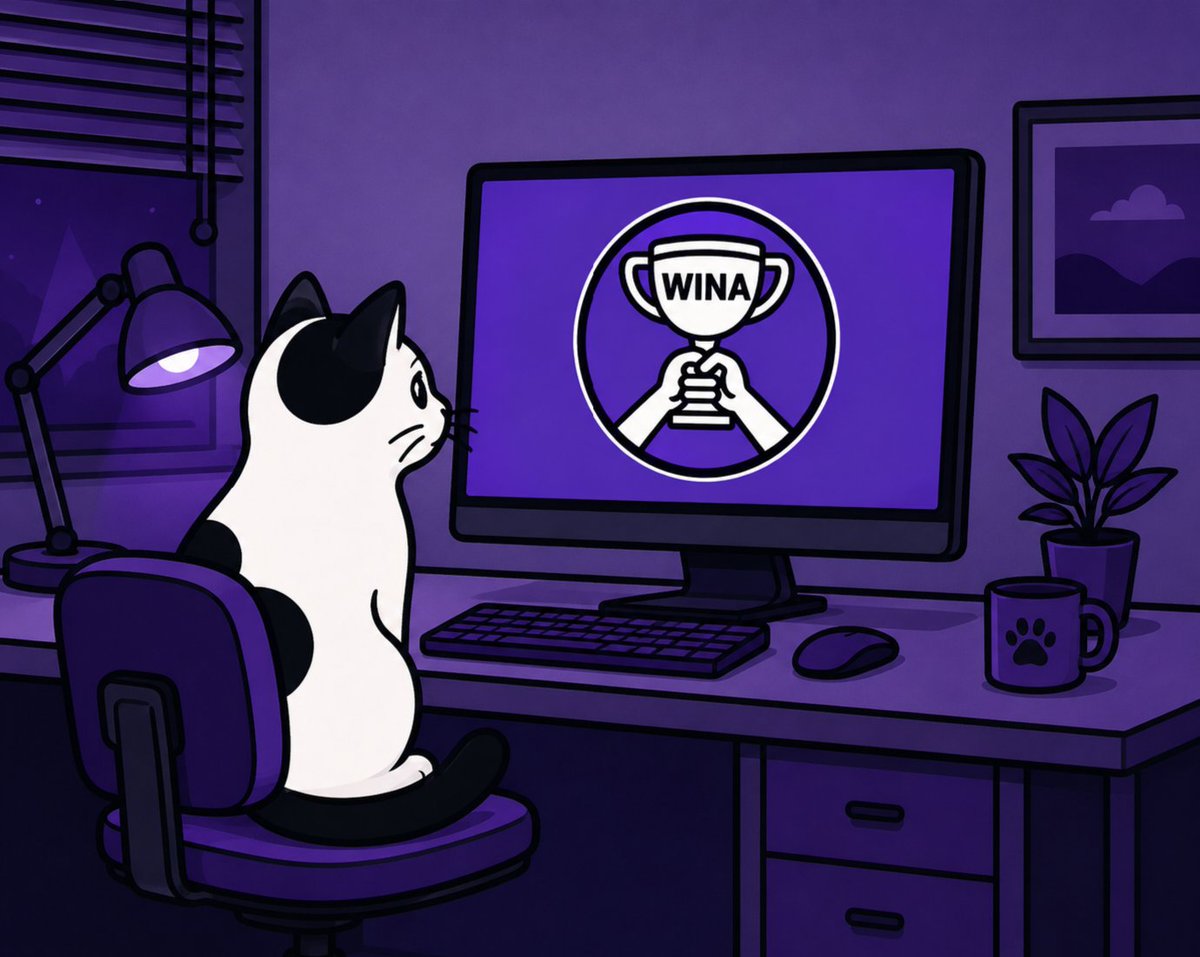 WinacoinDao's tweet photo. Cat is watching $wina! 

Cat are wise.... Take action now by taking your position, thread the the paw 🐾 

$wina #BNB #BTC https://t.co/17cjlKzVqJ