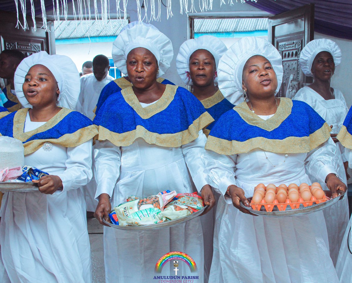 AmuludunCcc's tweet photo. Sunday Service
02-08-2026
Thanksgiving
Let everything that has breath praise God,
Welcome to August brethren
#celestialheritage
#celestialchurchofchristworldwide
#omocelenimi
#CeleFocus
#weintheccc
#celestialamuludunodogunyan
#DominionMedia
#cccworldwideofficial https://t.co/gWaE36PFl5