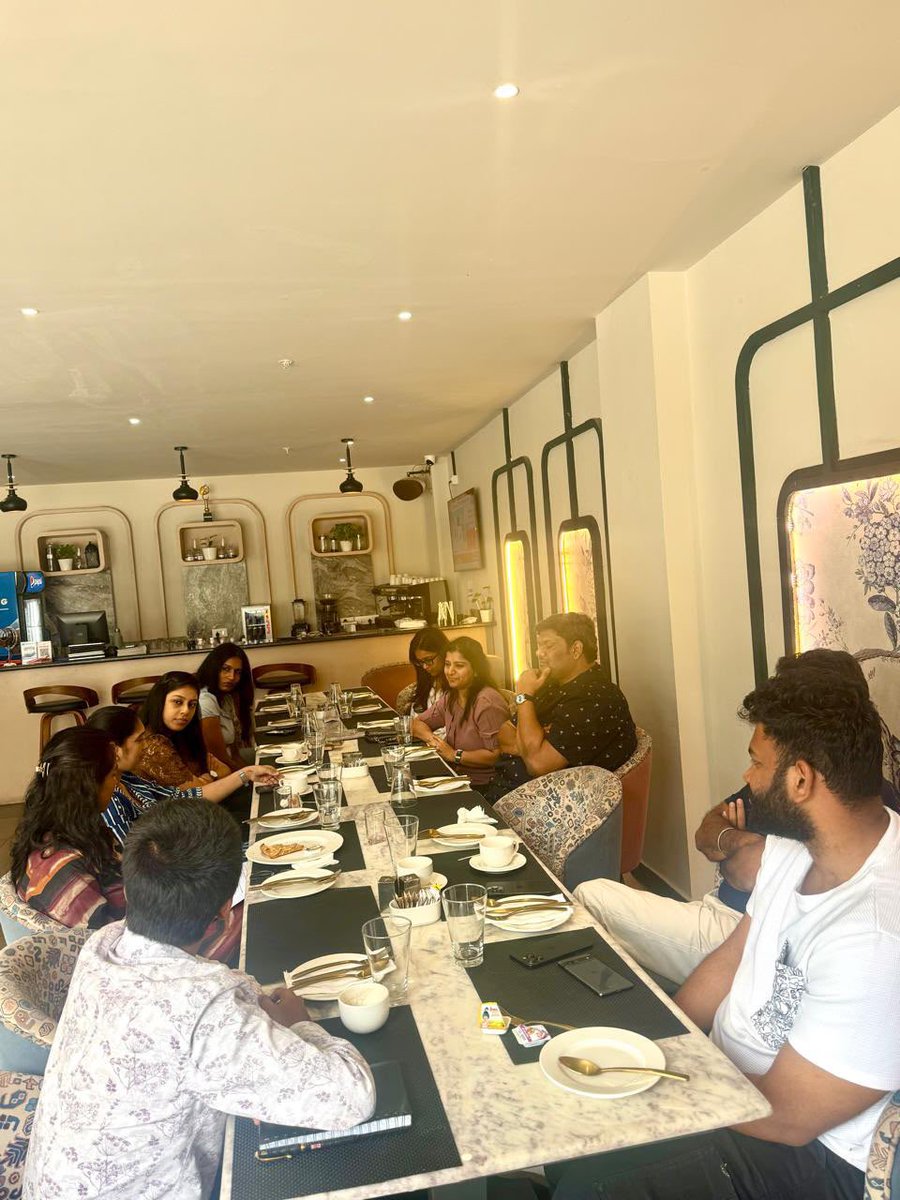 wipindia's tweet photo. Bringing together brilliant minds over great food.
WIP India Hyderabad Brunch was all about meaningful conversations and stronger connections. #WIPIndia #Networking https://t.co/2EGUQNO2W4