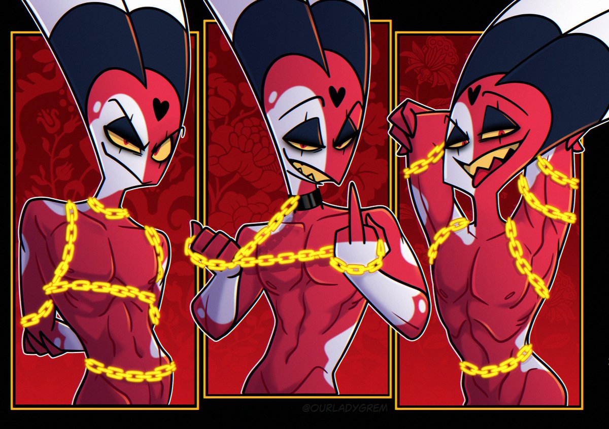 ourladygremlin's tweet photo. warming up the new account ❤️‍🔥

#helluvaboss #blitz https://t.co/w9eD7MwkuQ