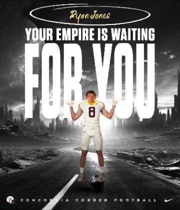 RyanRJones08's tweet photo. Committed‼️ Thank you to family and friends for helping me get to this position in life and for coaches willing to take a chance on me! Roll Cobbs! https://t.co/Fl46GCrqTN