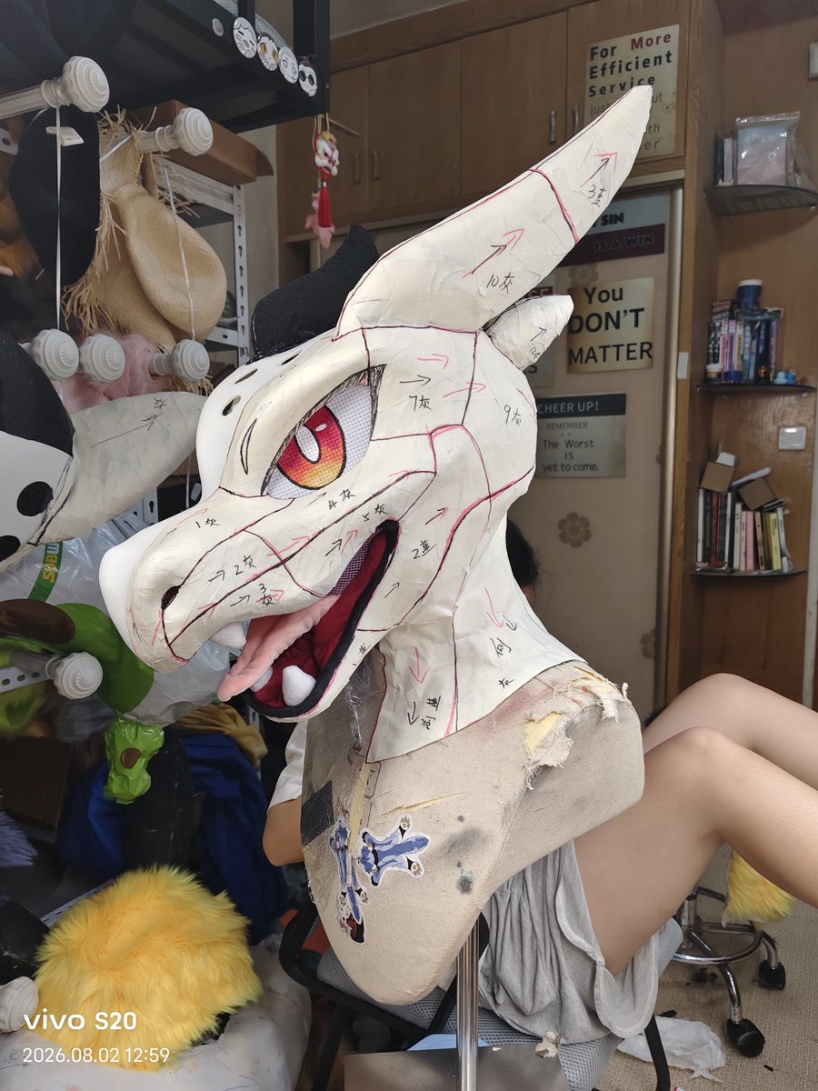 mulangzai1122's tweet photo. Tell me you like them!🥰🥰🥰

#fursuit #fursuitmaker https://t.co/bc6jE9VBBd