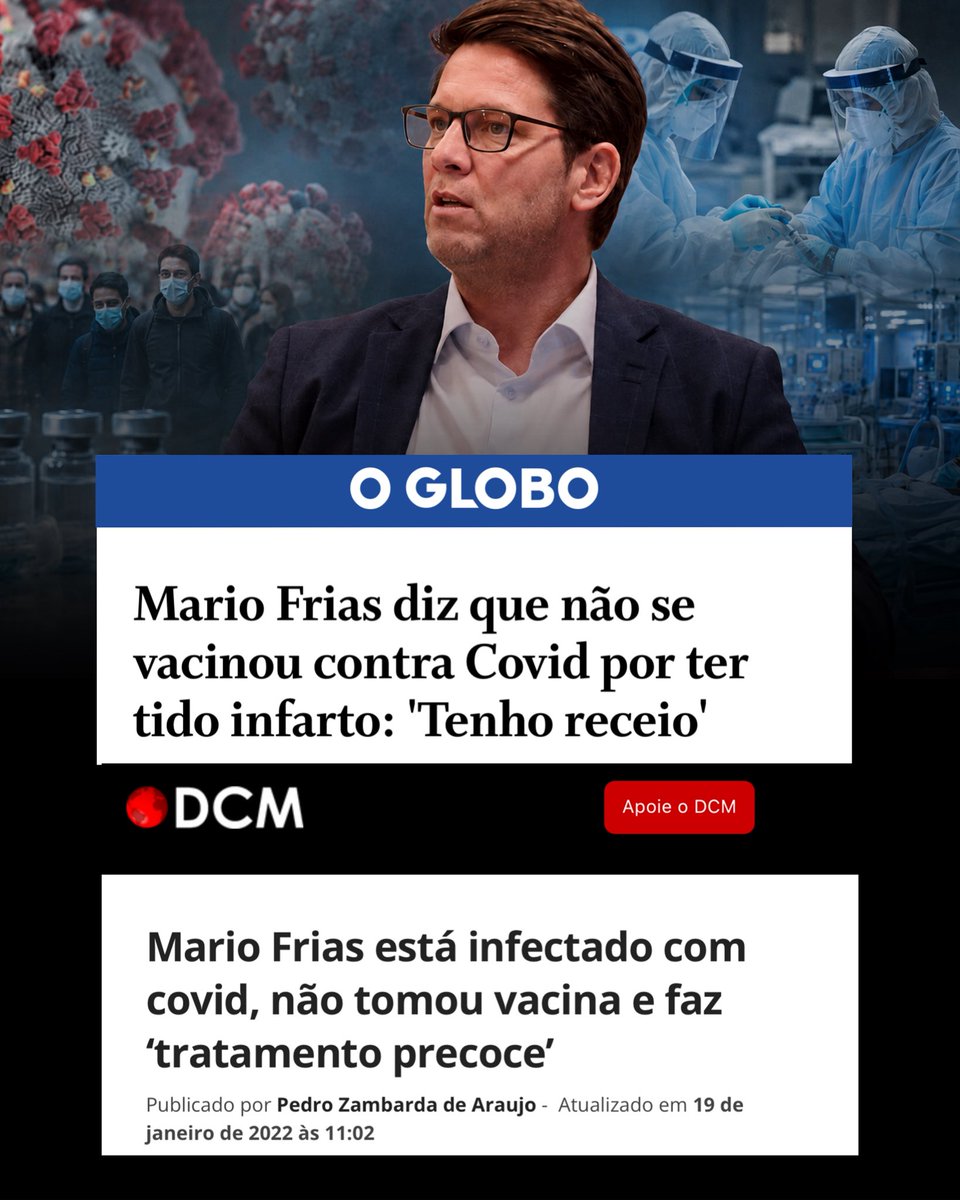 mfriasoficial's tweet photo. Eu me pergunto, sinceramente: o que teria acontecido comigo se eu tivesse me curvado à pressão da imprensa? Se tivesse aceitado que manchetes substituíssem a minha consciência? Se tivesse deixado que o medo decidisse por mim?

Durante anos, quem ousou discordar foi tratado como inimigo público. Não havia espaço para perguntas, apenas para obediência. A dúvida virou crime. A prudência virou motivo de escárnio. E qualquer pessoa que tomasse uma decisão diferente era imediatamente condenada pelo tribunal da opinião publicada.

Agora que o mundo inteiro sabe a verdade criminosa sobre as vacinas e a COVID-19,  fica a pergunta: quem vai reparar o linchamento público daqueles que ousaram pensar diferente?