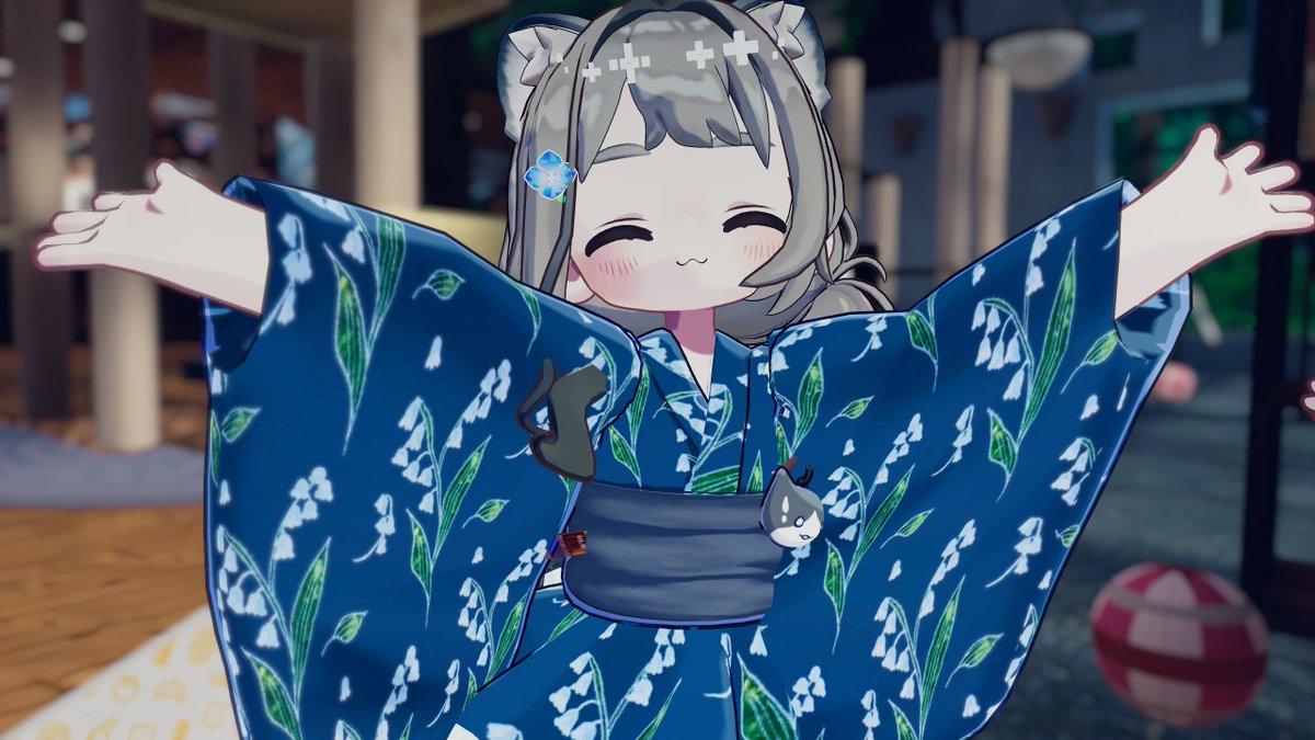 usami_YVRC0801's tweet photo. 夏営業1発目いってきました！
みんなかわいいぜ！！
このイベントだけは通い続ける...！
 #VRCにゃーとぴあ https://t.co/XDEPVu3up1