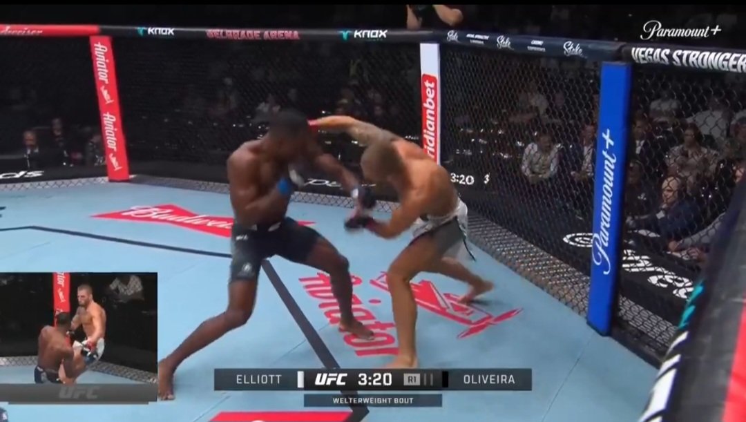_B3BOP's tweet photo. @jebosio22 O pqd adora defender um overhand com a cara, o Morales pegou o durinho e o Sean Brady assim... https://t.co/OvWitQnvxu
