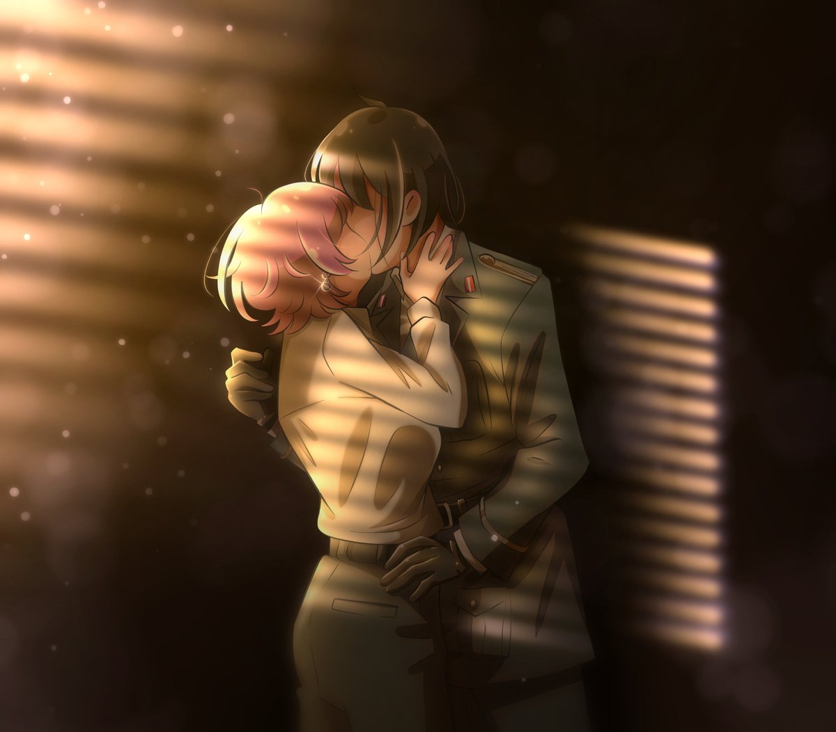NocandNC's tweet photo. A very late entry for #YurikuroWeek2026

#yurikuro #ユリクロ #SPY_FAMILY https://t.co/DAmbRY72lc