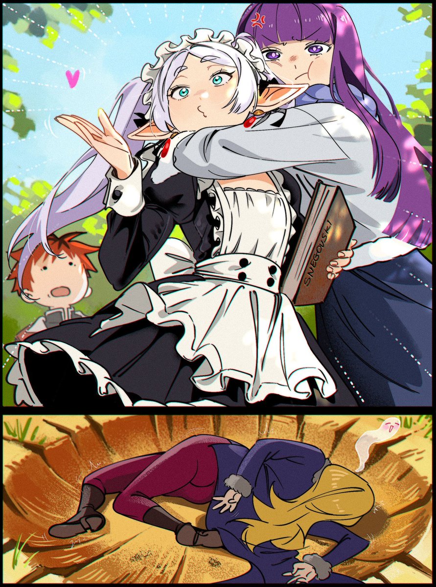 vjwhdg77447's tweet photo. Maid frieren flying kiss methode https://t.co/iFKbWea7uF