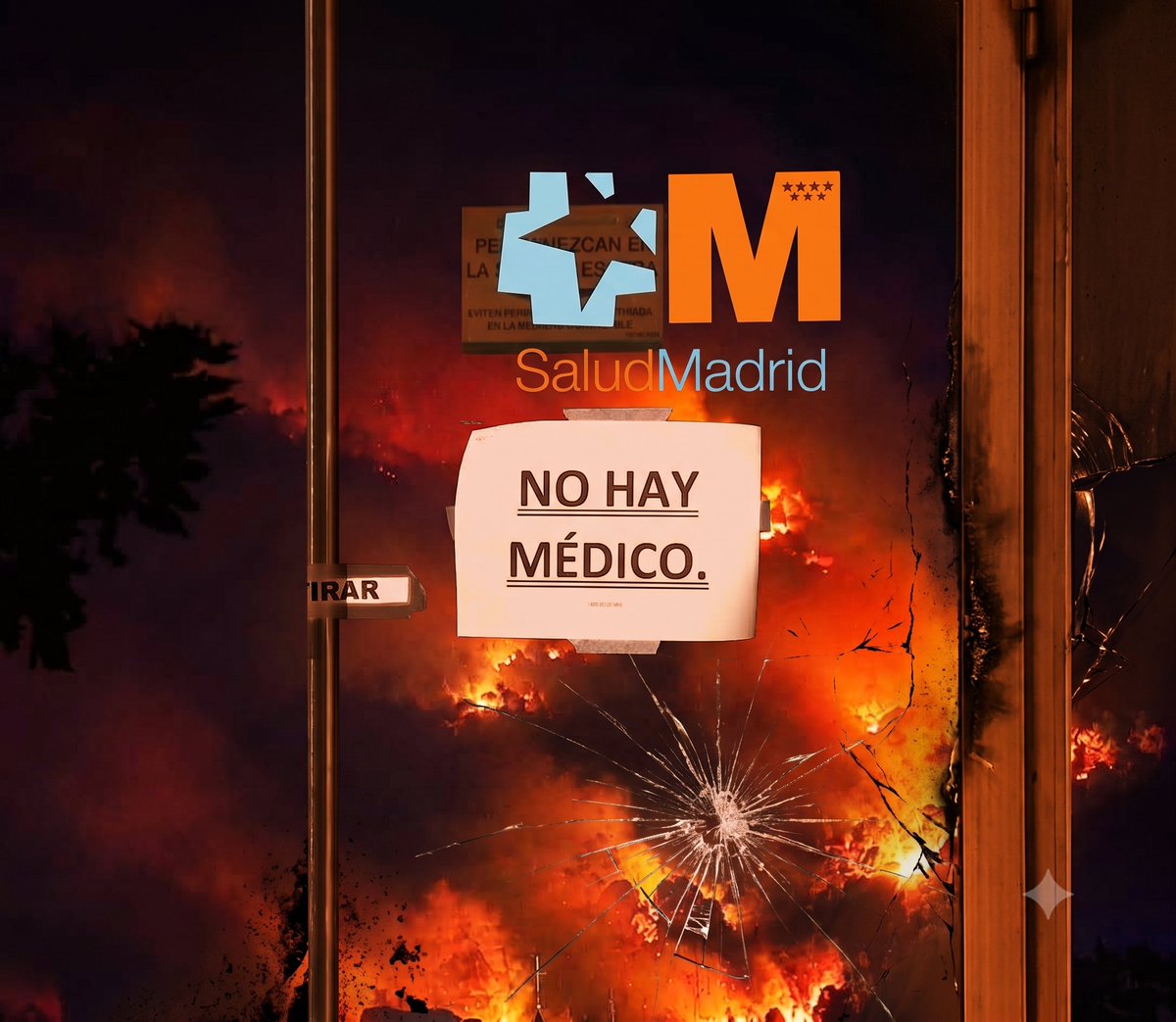 MiguelitoDH's tweet photo. @IdiazAyuso "visitar" es ir a por la foto a Pelayos y Colmenar.  Por San Martín ni asomó.  Podría haber venido a explicar por qué, en plena emergencia, con población duplicada y a 1h del hospital, seguimos sin médico de urgencias. https://t.co/kDeNECfnV3