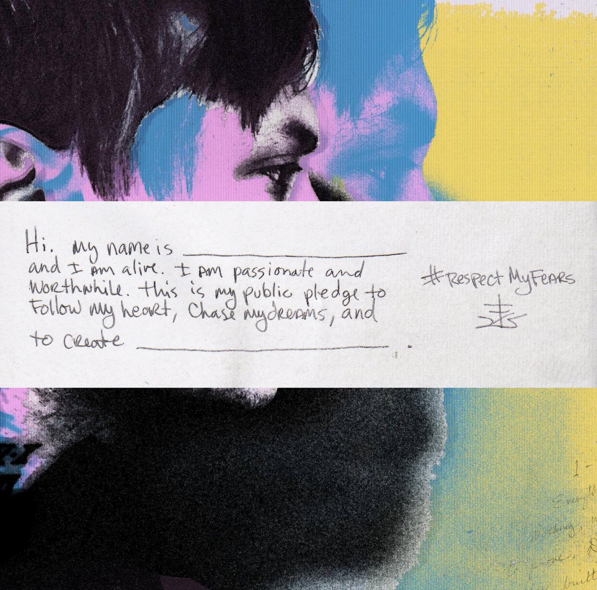 frnksource's tweet photo. In 2019, Frank Iero wrote a letter with the release of Barriers.

In the letter, he opens up about his struggles following the unfortunate event of 2016. He added a statement for his fans to fill and post under #respectmyfears. 

7 years have passed since, fill it with yours. 🖤 https://t.co/vayC1oKzXR