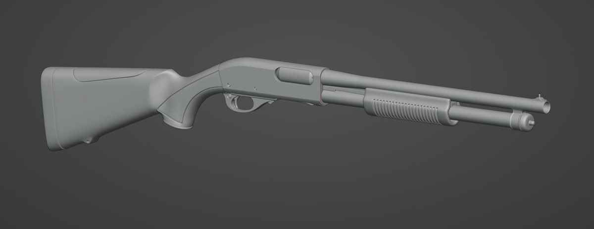 JP3D_'s tweet photo. High poly done for a Remington 870...
#Roblox #RobloxDev #gamedev https://t.co/ulsgUqcPL4