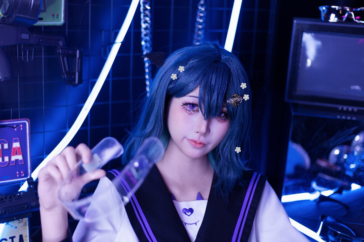 HiiragiharuNena's tweet photo. 『cosplay』
ちょっとeスポーツっぽい感じ！

正主：@shino_nome22
#東雲はる https://t.co/DTkigzJze2