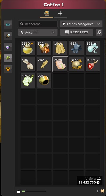 DepressionDofus's tweet photo. 1h de farm (20dj environ) #Dofus #Kamas https://t.co/vVGQDP3lUL