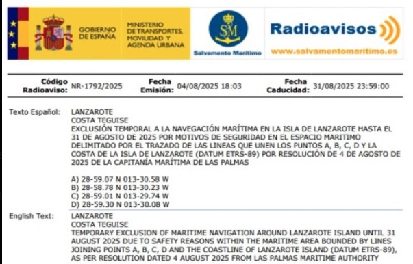 CorruptSanchez's tweet photo. Just for the sake of comparison, look at this:

Pedro Sanchez has just ordered an IMMEDIATE NAVIGATION BAN of 3.3km around his luxury villa (where he is bunkered issuing spotify song recommendations for tiktokers) and ordered military and police to enforce it, via the Official Spanish Bulletin (Picture 1). You can see in Picture 2 the enclosed polygon. For comparison, see that polygon translated to Ceuta Coast (Picture 3), something that not only has been reclaimed for years, but to add insult to injury,
was WARNED by 2 different spanish intelligence agencies days before the upcoming invasion.

We have a psycopath as a president and we need Europe to help us put him into jail.