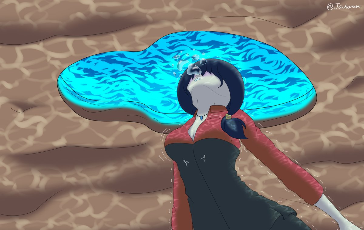 JachamenVE's tweet photo. Cave Explore (Commission 1/2)
#ArtistOnTwitter #digitalart #commissionart #underwater #caveexploring https://t.co/VmpxrY3DTd