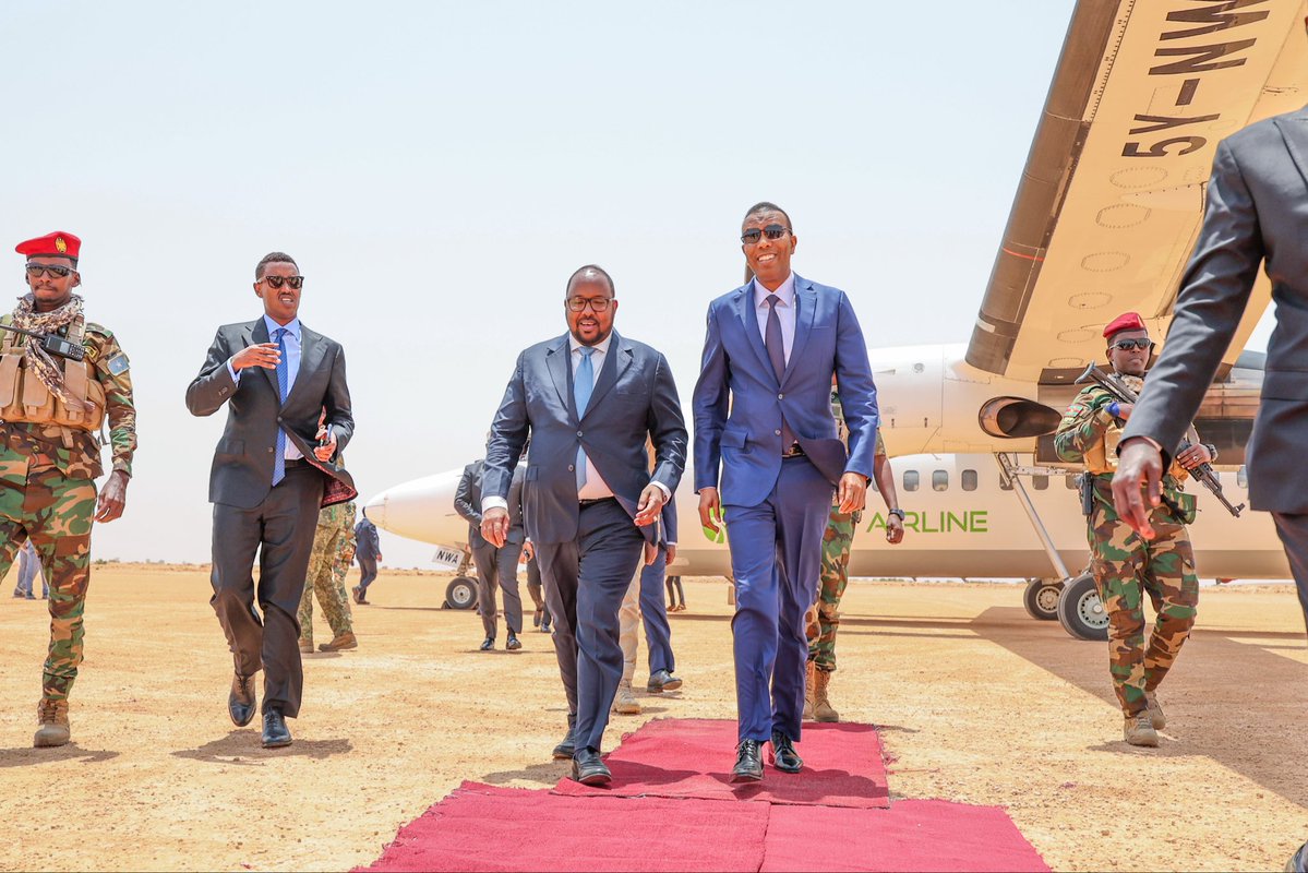 HamzaAbdiBarre's tweet photo. Today, I am profoundly inspired by the remarkable progress that Las Anod has achieved since the historic moment we inaugurated it as one of the Federal Member States of our beloved Republic.

This progress is more than the story of a city, it is a testament to the resilience of our people, the strength of our unity, and the enduring promise of our nation. It stands as proof that when Somalis choose solidarity over division, hope over fear, and nationhood over narrow interests, there is no challenge beyond our capacity to overcome.

I pay tribute to the unwavering patriotism of the people of the North East State of Somalia. With dignity and resolve, they have rejected division, resisted all attempts to undermine our sovereignty, and stood firmly in defence of Somalia's territorial integrity. Their commitment is not only a service to their region but a service to our entire nation.

The Federal Government remains steadfast in its responsibility. Every government institution will continue to deliver essential services, strengthen governance, and invest in the economic and political prosperity of Las Anod and its people. Our duty is clear: to ensure that every Somali citizen enjoys the peace, opportunity, and security that they deserve.

I also extend my sincere gratitude to Somalia's development partners and our friends across the international community for their continued support. Your partnership has been invaluable in advancing Somalia's journey towards stability, prosperity, and lasting peace, and your support for Las Anod will help shape a stronger future for generations to come.

Together, united in purpose and confident in our destiny, we will continue to build a sovereign, peaceful, and prosperous Somalia for all.