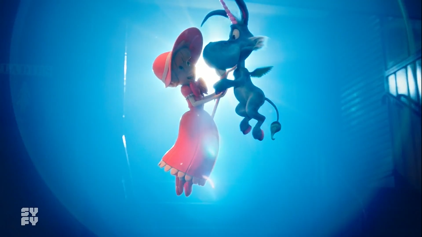 AnthonyDiPaola2's tweet photo. @peacock And every couple deserves to be together like Happy &amp; Bo Peep from @HappySYFY.

Now that Chris Meloni's L&amp;O series is (sadly) cancelled, the time has come to right the wrong Syfy made years ago &amp; save Happy! for the 3rd season it deserves if not for us, then for them.

#SaveHappy https://t.co/qCeaIJRWzA