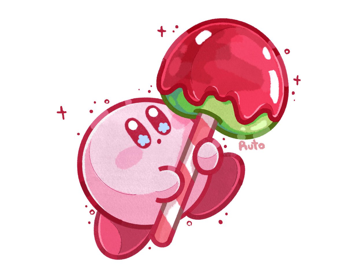 rutobunn's tweet photo. kirby ft. giant candle apple🍎

#kirby #fanart https://t.co/oDpu7Ce5bh