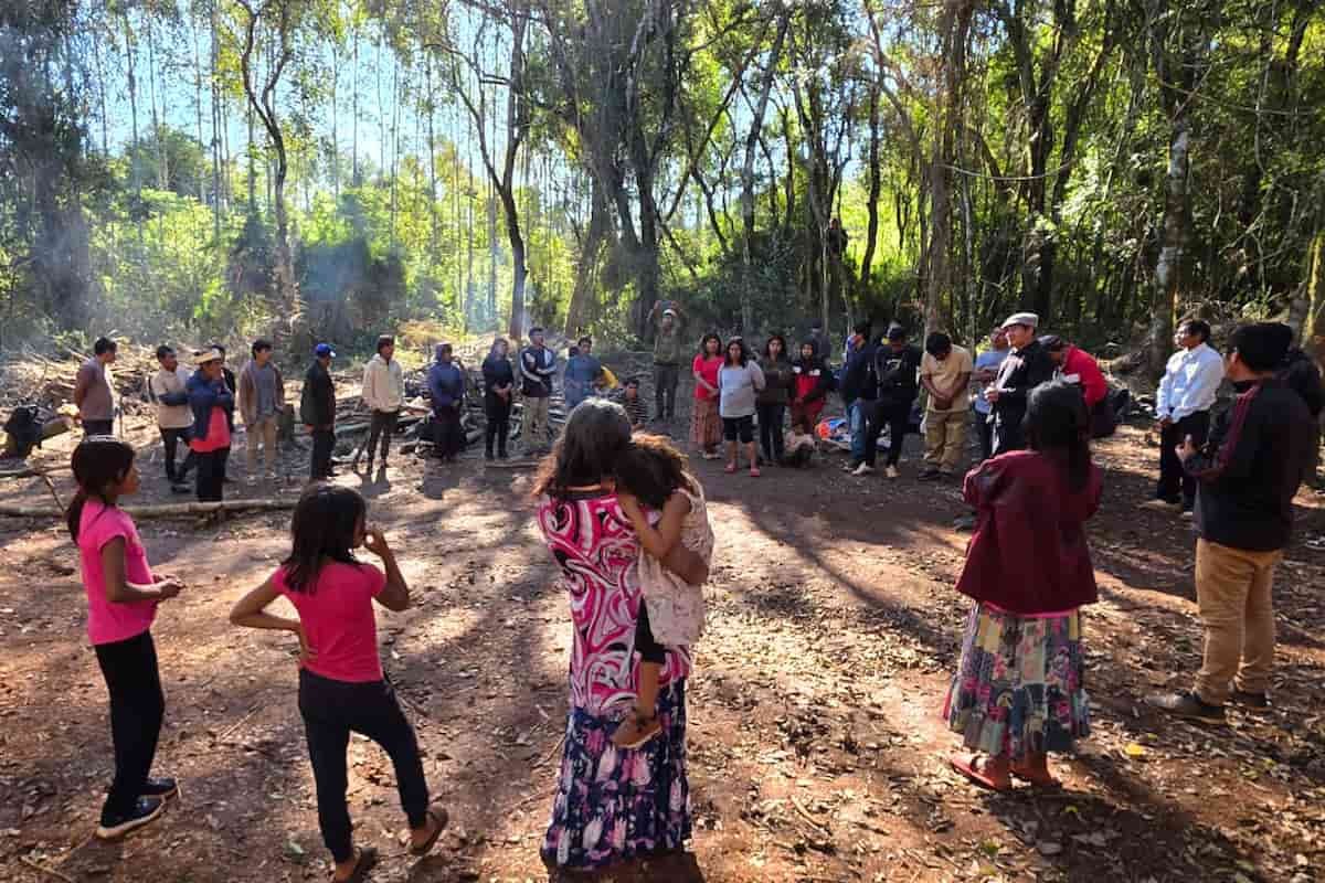 tarotychocolina's tweet photo. ¿Que está occurriendo en Misiones,  Argentina? Desalojos irregulares a comunidades indígenas, brutalidad policíaca y corrupción
🧵Abro hilo: https://t.co/dw0UhzARwG