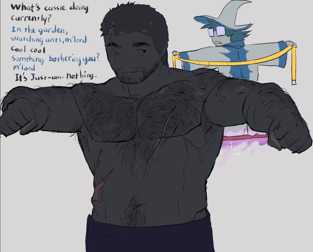 farychikawa's tweet photo. kleo:3! will prob draw more of him and Cassie now since i finally gave him a design #blocktales https://t.co/L19FNIMHpZ
