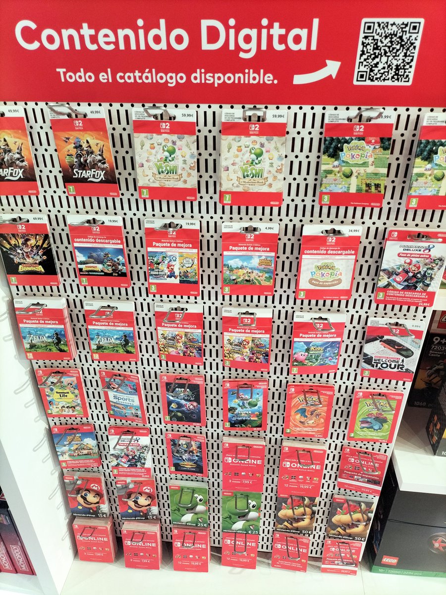 Fran365192000's tweet photo. This is what Nintendo also wants, a digital future.... 😡 And also there is no enought stock #NoPhysicalNobuying #nintendo #disc No physical no buying https://t.co/REZq7VoNIX