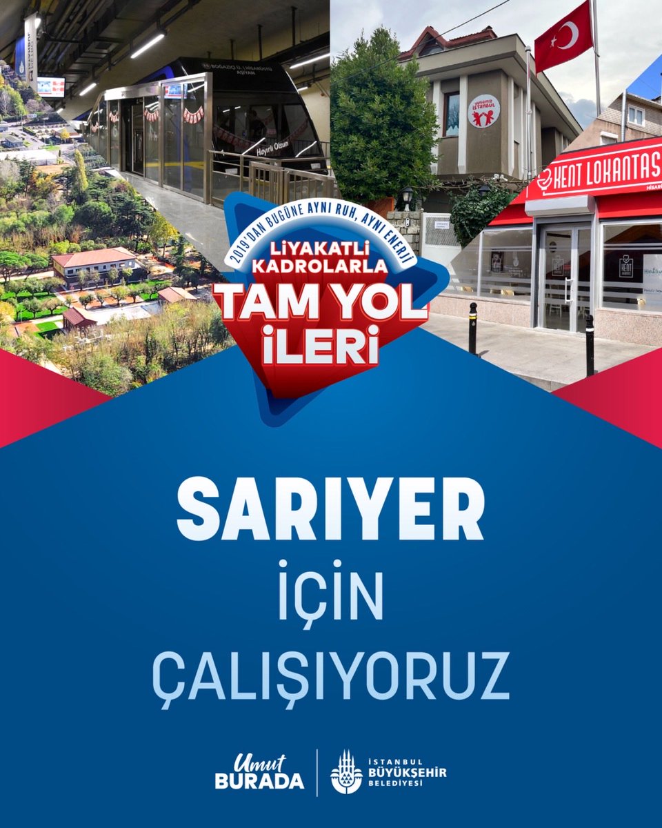 VolkanDemir_PhD's tweet photo. Liyakatli kadrolarımızla İstanbul’un tüm ilçelerine hizmet sunmak için çalışıyoruz.

Sarıyer’de de önemli hizmetlerin altına imzamızı atmanın gurur ve mutluluğunu yaşıyoruz.

İstanbulluların emanetine sahip çıkmaya, bütçesini özenle kullanmaya devam edeceğiz.
 
📌 Gazi Mustafa Kemal Atatürk’ün emaneti Büyükdere Atatürk Fidanlığı’nı yeniden hizmete aldık.

📌 Boğaziçi Üniversitesi/Hisarüstü-Aşiyan Füniküler Hattı’nı hizmete açtık.

📌 Sarıyer’de İSKİ projelerimiz için 6,7 milyar TL yatırım yaptık.

📌 Sarıyer’de Maden, İstinye ve PTT Evleri Yuvamız İstanbul merkezlerini açtık.

📌 Sarıyer Pınar, Rumelihisarı ve Ayazağa mahallelerinde yıllardır çözüm bekleyen mülkiyet sorununu çözüme kavuşturduk.

📌 Atatürk Kent Ormanı’nı açtık.

📌 Duatepe Parkı’nı yenileyip hizmete açtık.

📌 Kısırkaya Plajı’nı İstanbulluların hizmetine sunduk.

📌 Sarıyer-Beykoz, Aşiyan Üsküdar ve Aşiyan-Anadolu Hisarı-Küçüksu deniz hatlarını hizmete açtık.

#umutburada #tamyolileri