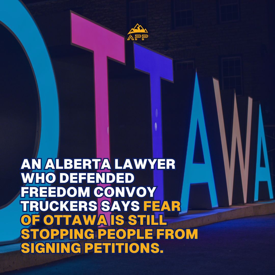 ABProsperityPrj's tweet photo. Constitutional lawyer Keith Wilson, who represented Freedom Convoy organizers, says he's heard the same worry over and over while talking to Albertans about the independence petition: fear that signing their name could bring consequences.

It's not paranoia. In 2022, the federal government froze the bank accounts of Freedom Convoy supporters under the Emergencies Act. Four separate judges, across both the Federal Court and the Federal Court of Appeal, later ruled that freeze illegal and unconstitutional. The federal government is appealing those rulings.

Wilson says people describe feeling something close to grief: sadness that they have to think twice before speaking up in their own country.

Whatever you think about independence, that's worth sitting with.