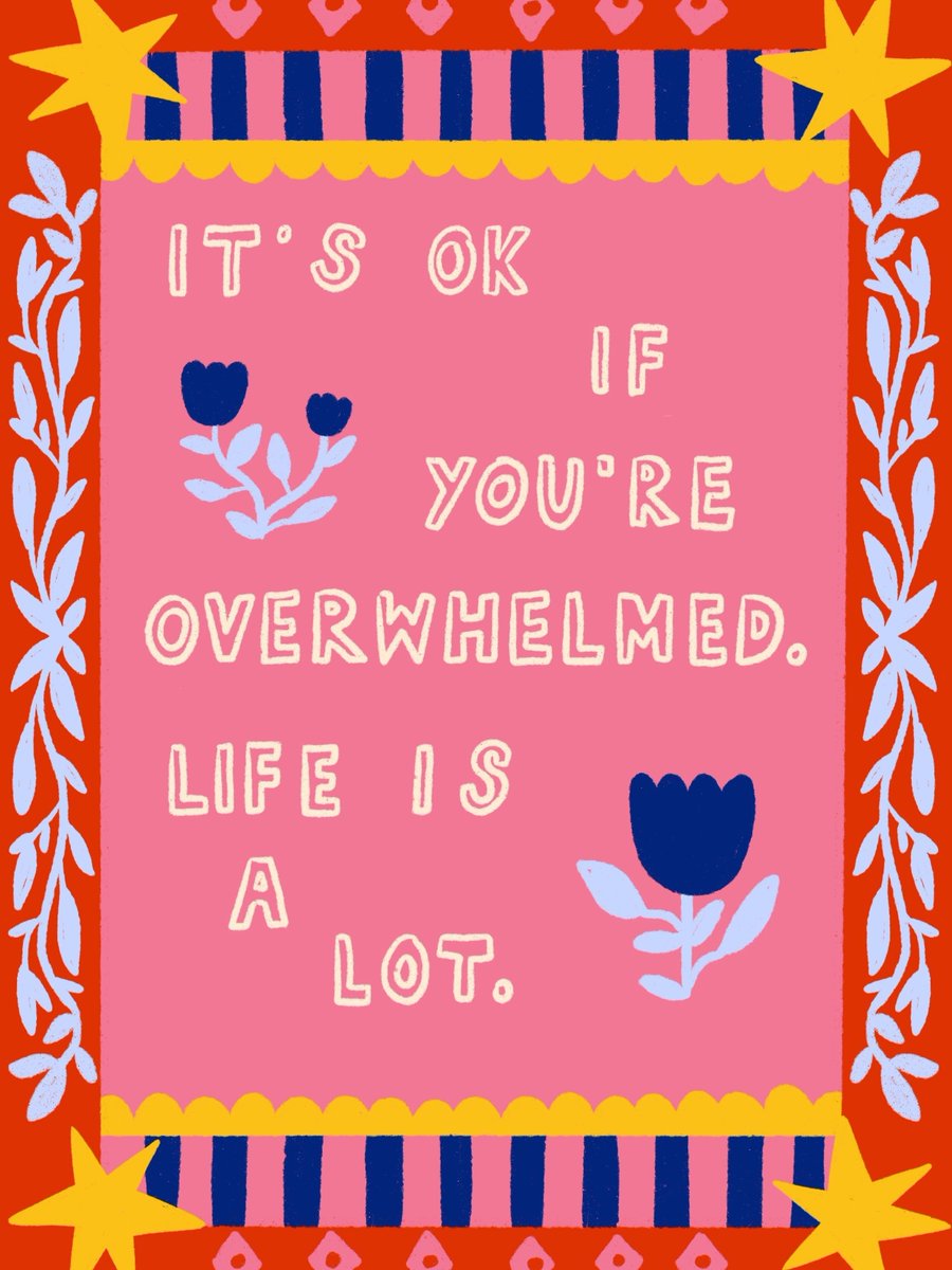 actionhappiness's tweet photo. It’s ok if you’re overwhelmed. Life is a lot. Be kind to yourself

Image: https://t.co/4oy7vMrjXP https://t.co/EumyD9jbV1