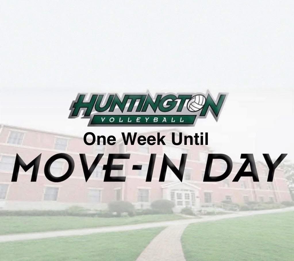 HuntingtonVB's tweet photo. ONE. WEEK. We can’t wait to get started with playing the game we love, with people we love, all for the God we love. 💚 https://t.co/ip7gR0qlG3