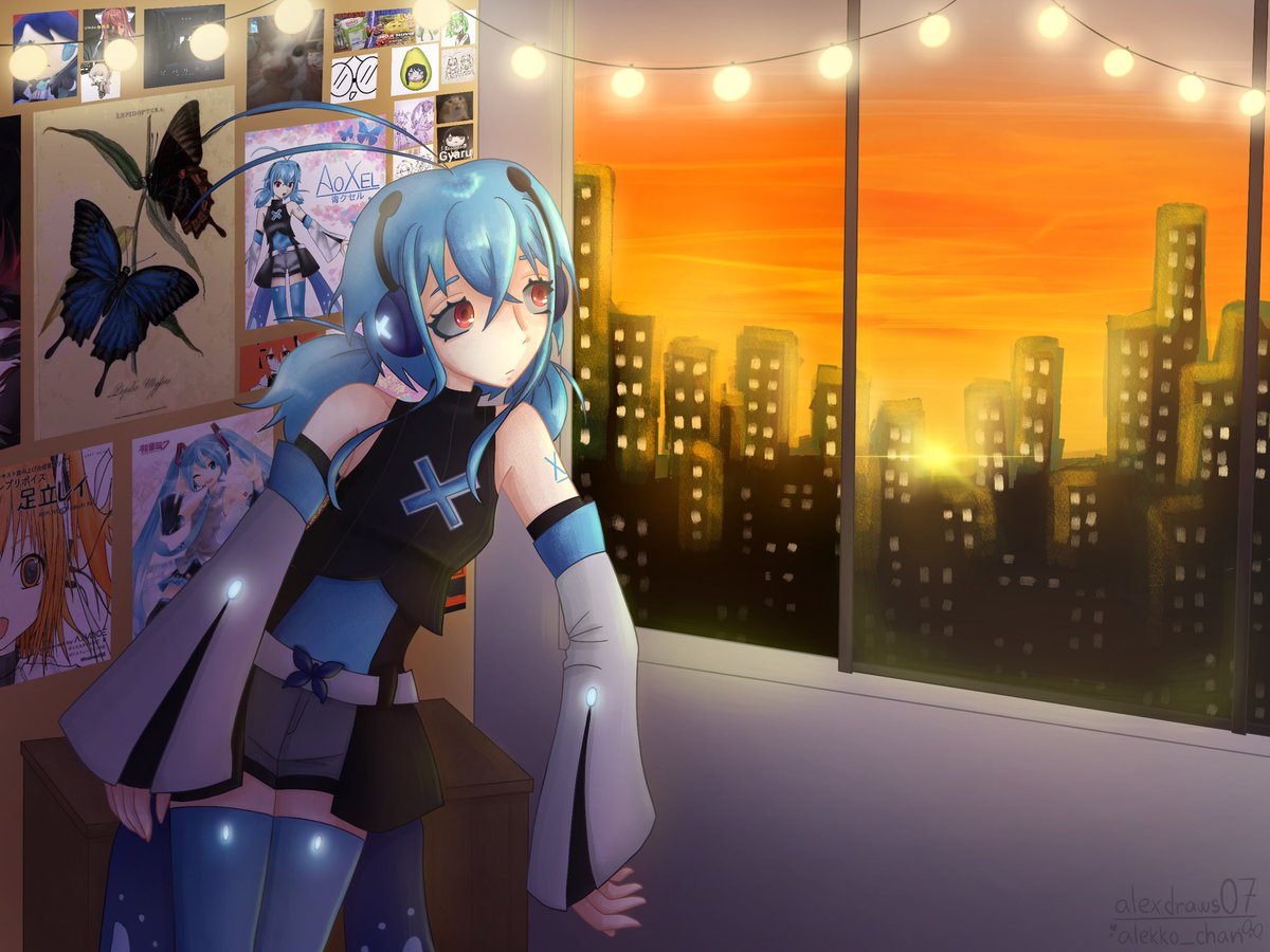 alekko_chan's tweet photo. 🌇Sunset balcony🦋 https://t.co/EVK5lCmojL