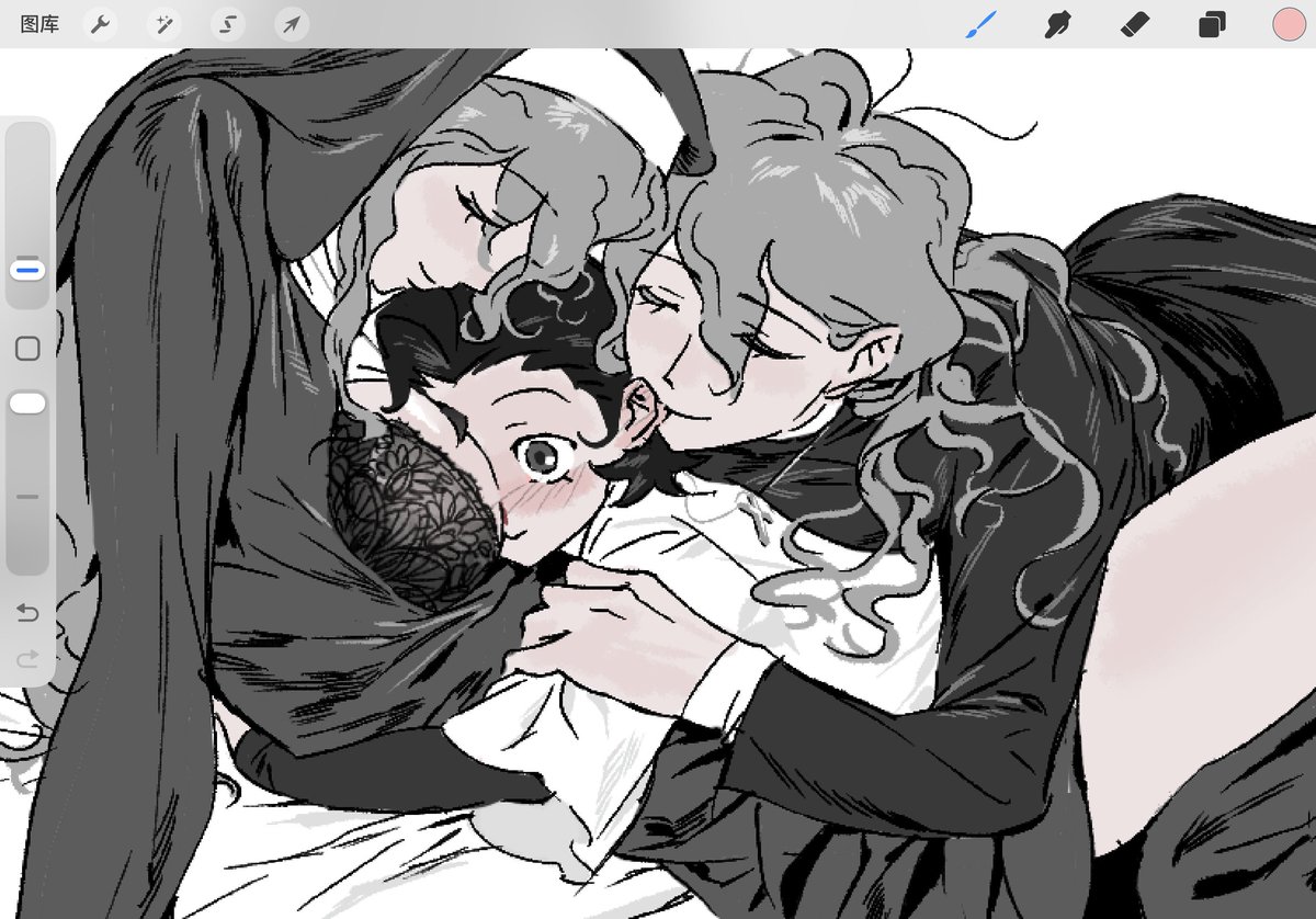 Mn020220's tweet photo. #oc
防误食：中间要被夹死的是我的11111 https://t.co/FyKKkeowAu