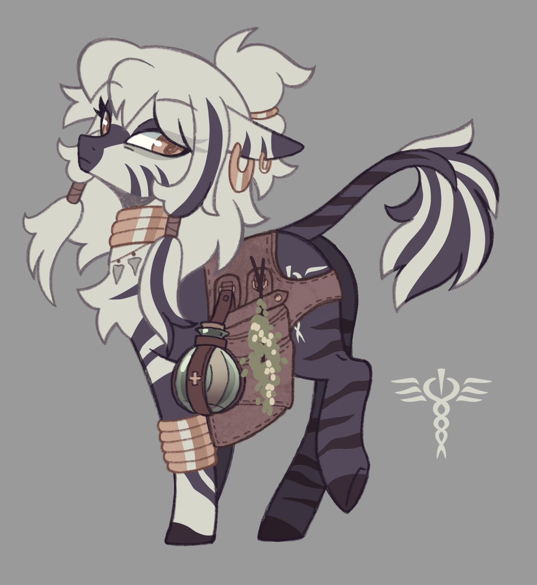 cowboypony's tweet photo. custom zebra design 🌿 #mlp #mlpart #mlptwt https://t.co/tgcD6n3sQ3