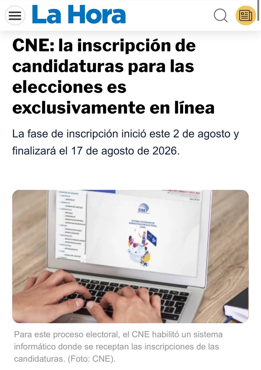 ecuarauz's tweet photo. Al buen entendedor… pocas palabras 

El informático José Cabrera deja entrever que muchos candidatos se quedarán afuera por el ANCHO DE BANDA 🙄 de las organizaciones políticas. 

Ya no es culpa si se cae el sistema y si no pueden subir los documentos. Y no puede entregar en físico.

Nueva pirámide de Kelsen respecto a los derechos de participación electoral:

1. ANCHO DE BANDA
2. CONVENCIÓN AMERICANA 
3. CONSTITUCIÓN 
4. LEY ORGÁNICA 
5. LEY ORDINARIA
6. REGLAMENTO CNE
7. INSTRUCTIVO DEL DIRECTOR
8. SISTEMA INFORMÁTICO SOLO ONLINE
9. CÓDIGO FUENTE (secreto)
10. Puerta trasera y criterio del Inge 

Nuevos criterios de la dictadura: ¿tienes ancho de banda de izquierda o de derecha?
