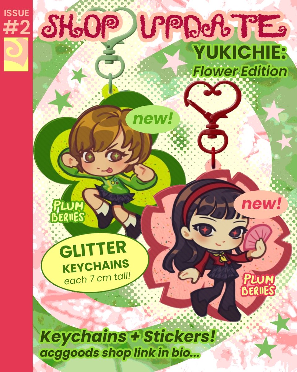 plumberiies's tweet photo. yukichie sh0p update 🍀🌸!!!

i hope to add more yukichie stuff in the future… i love them sm 

🔗: in replies
(1/2) https://t.co/RcssOP9TOe