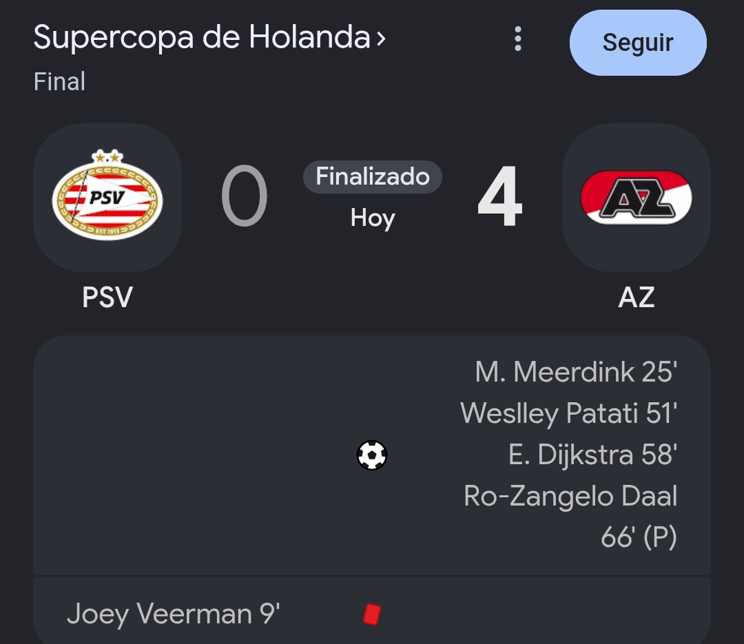 SanMarinoTeam's tweet photo. Hay que hablar de este papelón que acaba de hacer el PSV ante el AZ en la Supercopa de los Países Bajos. 🇳🇱 https://t.co/K8ml6MAf7j
