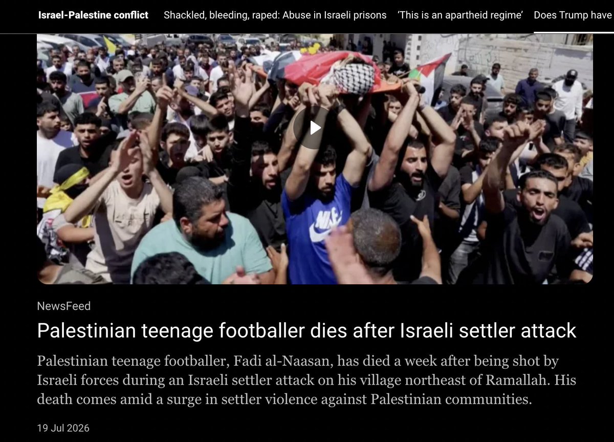 ggreenwald's tweet photo. Ohh, poor Israeli soccer player getting booed by the crowd after he taunts them. What a historic tragedy. Make the fans visit a Holocuast Museum.😢

You should hear what happens to the top Palestinian soccer players. https://t.co/26sN5soaKJ