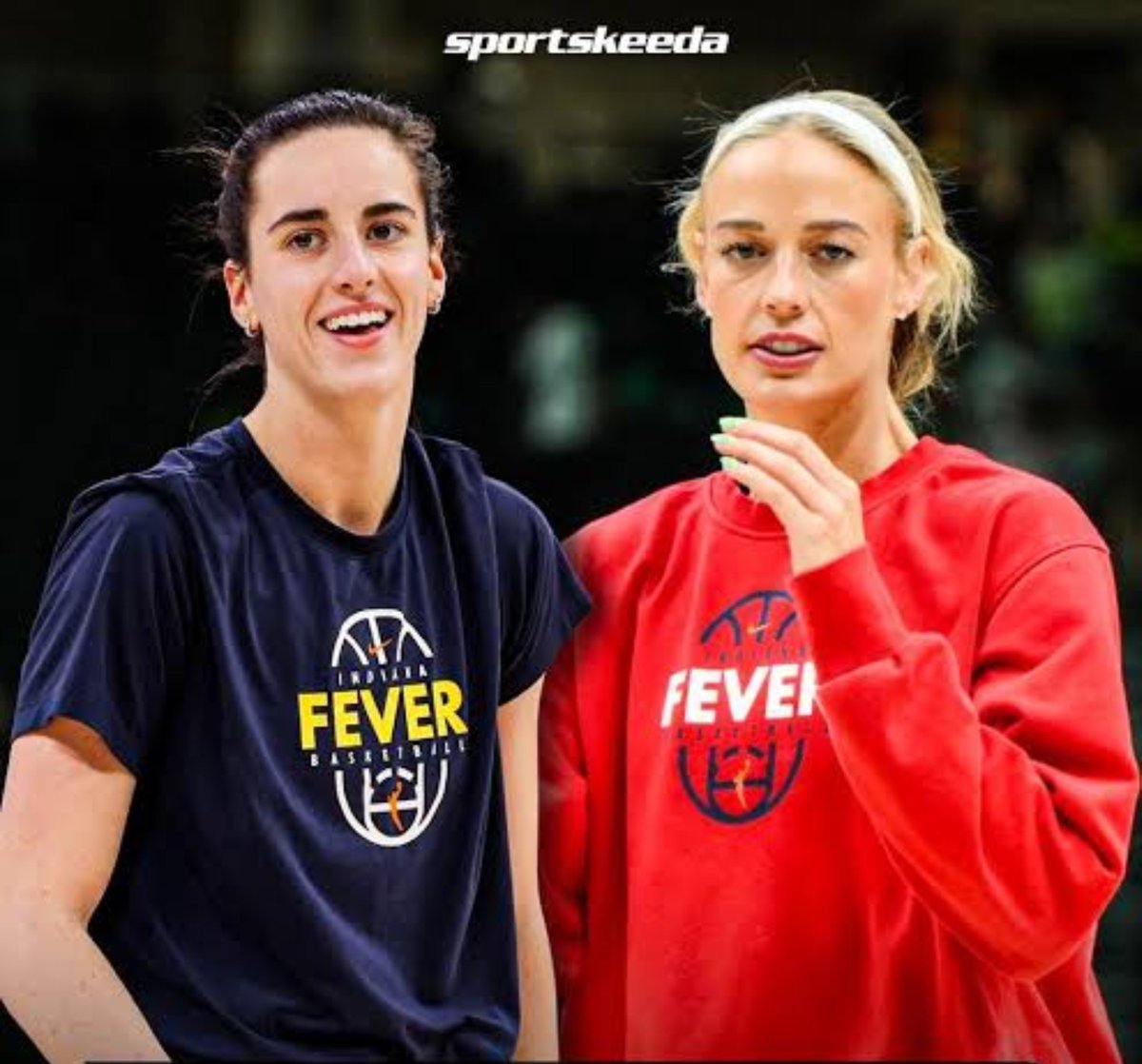 SUBRATA30016572's tweet photo. Who else is proud of Caitlin &amp; Sophie Cunningham!! 

Reply with a❤🇺🇸!! https://t.co/QYlvFBoQkT