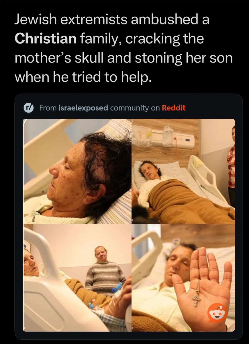 kcswmaj's tweet photo. @Israel How Israelis treat Christians but still call themselves ‘Gods Chosen’ 🤪🤣🤣🤣🤣 https://t.co/MzO09DHfZz